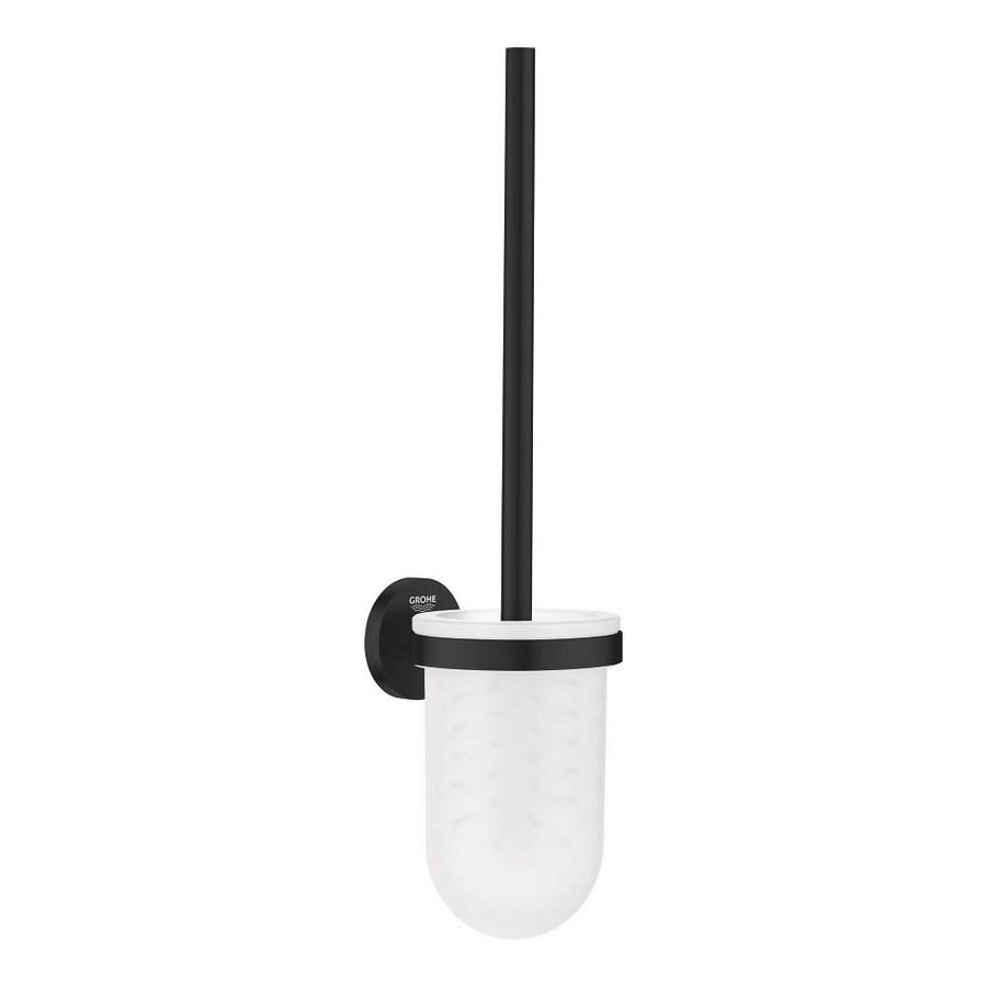 Essentials toiletborstelset mat zwart (prof)