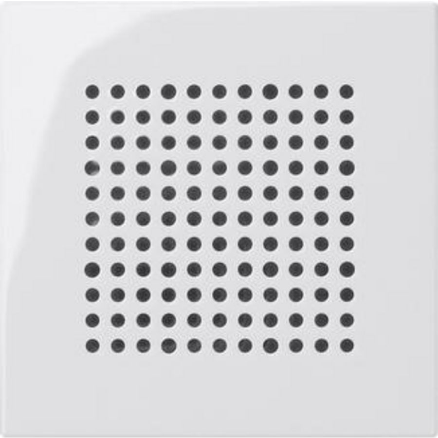 Afdekking luidspr. System 55 zuiver wit