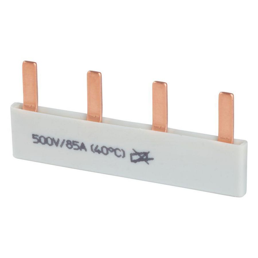 Kamrail vlak 18mm 4pin Geisoleerd