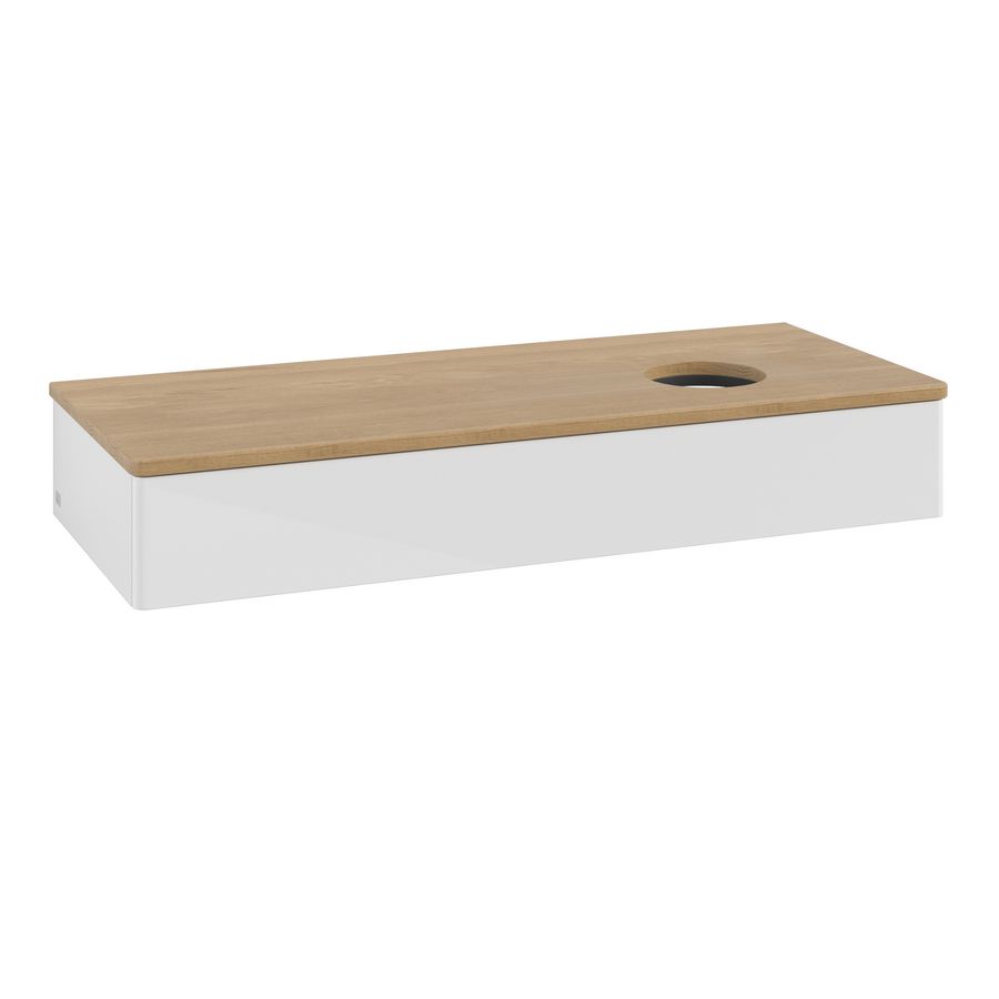 Wastafelonderkast Antao 1200x190x500mm G.White.L K12011GF
