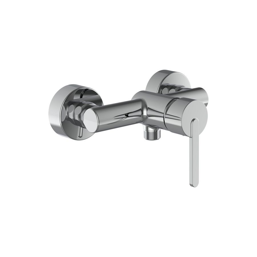 Douche mengkraan afstand 150 fittingen chroom