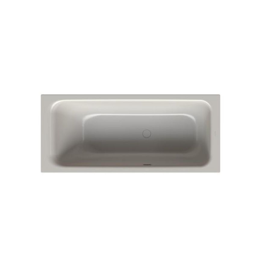 Bad BetteSelect ovlp lange zijde 1600x700mm Silver