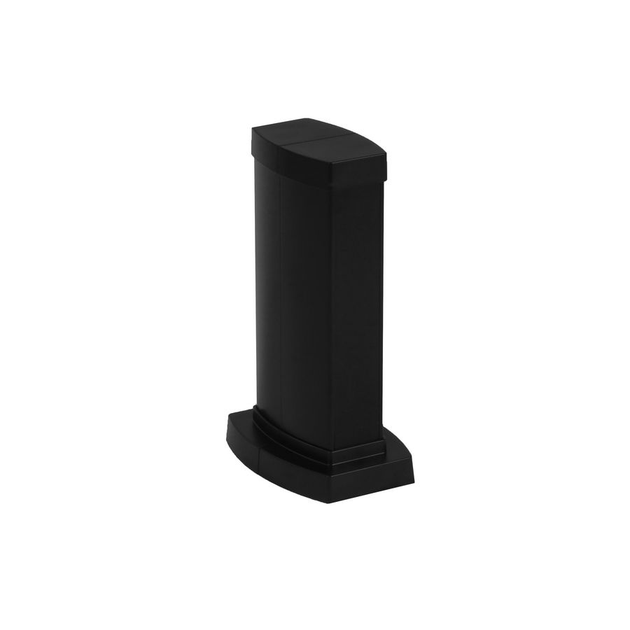 Energiezuil 2 compartiment 45mm 0,3M zwart