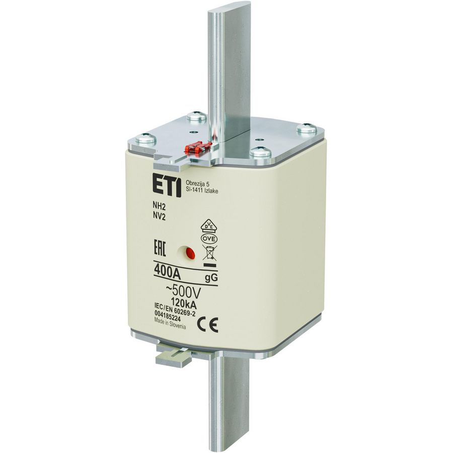 Zekering 500V 400A NH2 gG VVE=3