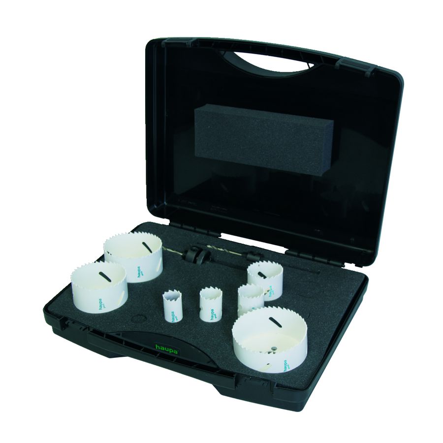 Gatzaag bimetalen set 9 st.