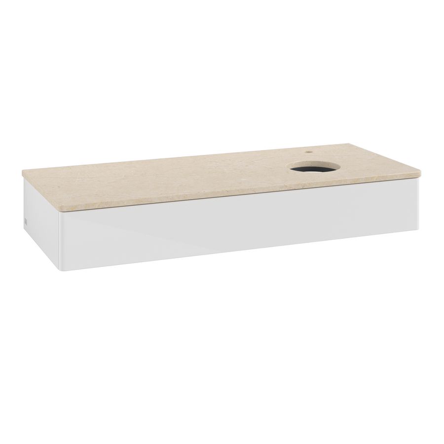Wastafelonderkast Antao 1200x190x500mm G.White.L K12053GF
