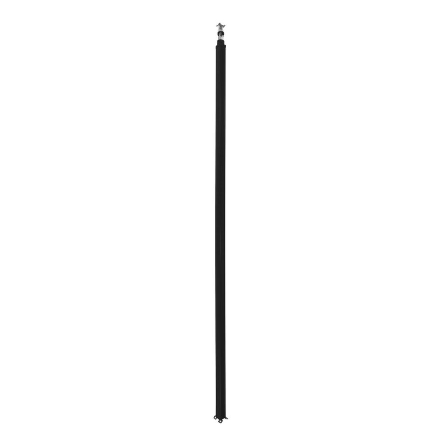 Energiezuil 1 compartiment 45mm 3,90M zwart