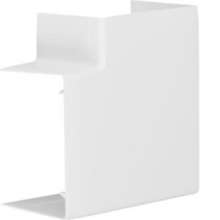 Vlakke hoek voor goot 60x90mm LF verkeerswit