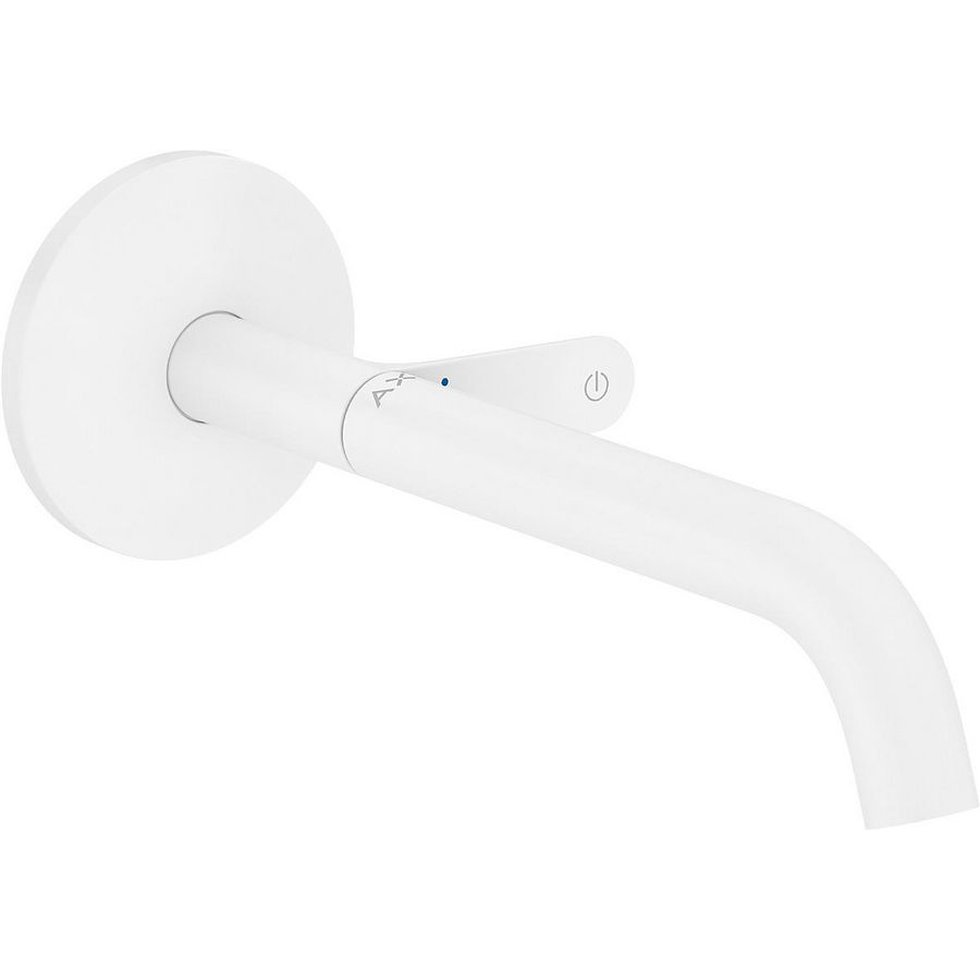 AXOR One wastafelkraan inbouw voor wandmontage Select voorsprong 220 mm mat wit