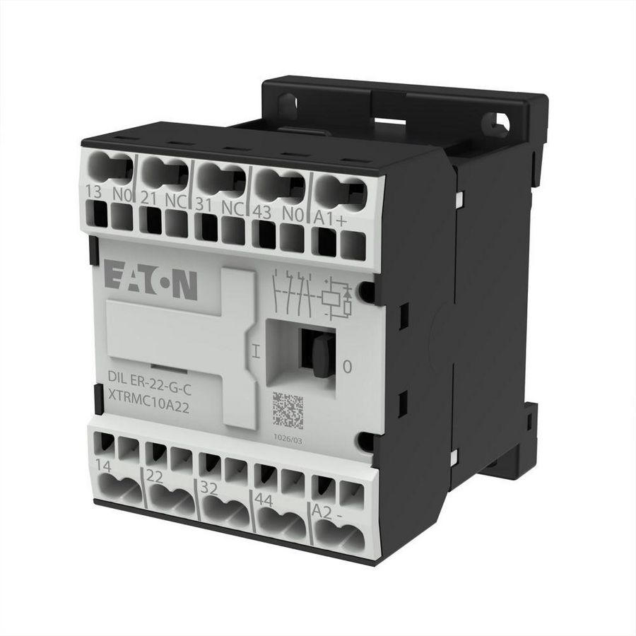Mini hulprelais DILER-22-G-C(110VDC) 2m 2v veerklem