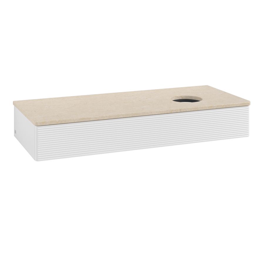 Wastafelonderkast Antao 1200x190x500mm G.White.L K12113GF
