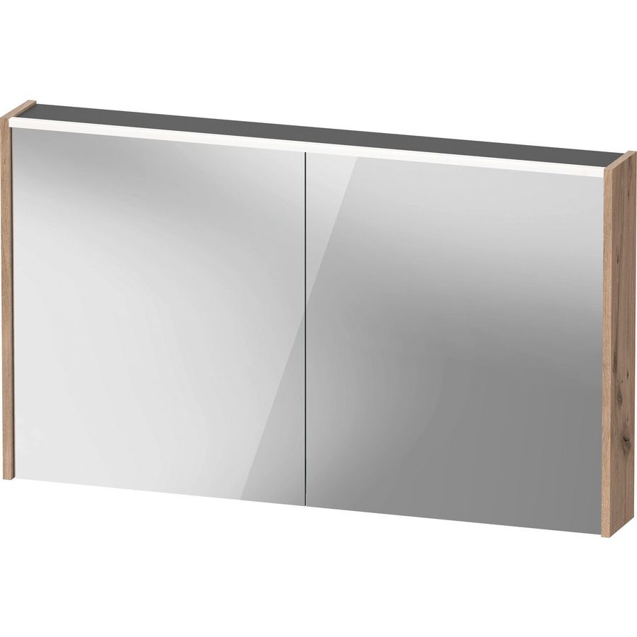 Spiegelkast gespiegeld gem. eiken mat DC7108055551000