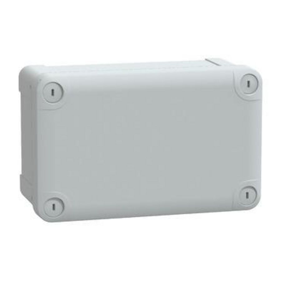 Doos ABS+deksel 192x121x87mm IP66/IK07 H20 RALTBS/TBP VVE=2
