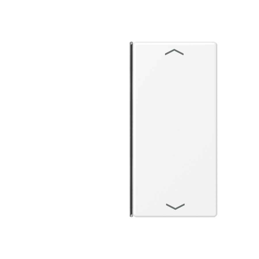 Tastafdekking A/AS 2-voudig pijl compleetmatwit KNX