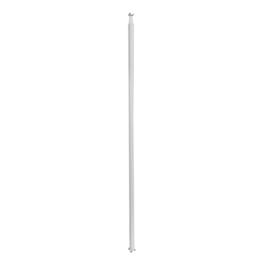 Energiezuil 1 compartiment 45mm 2,70M wit