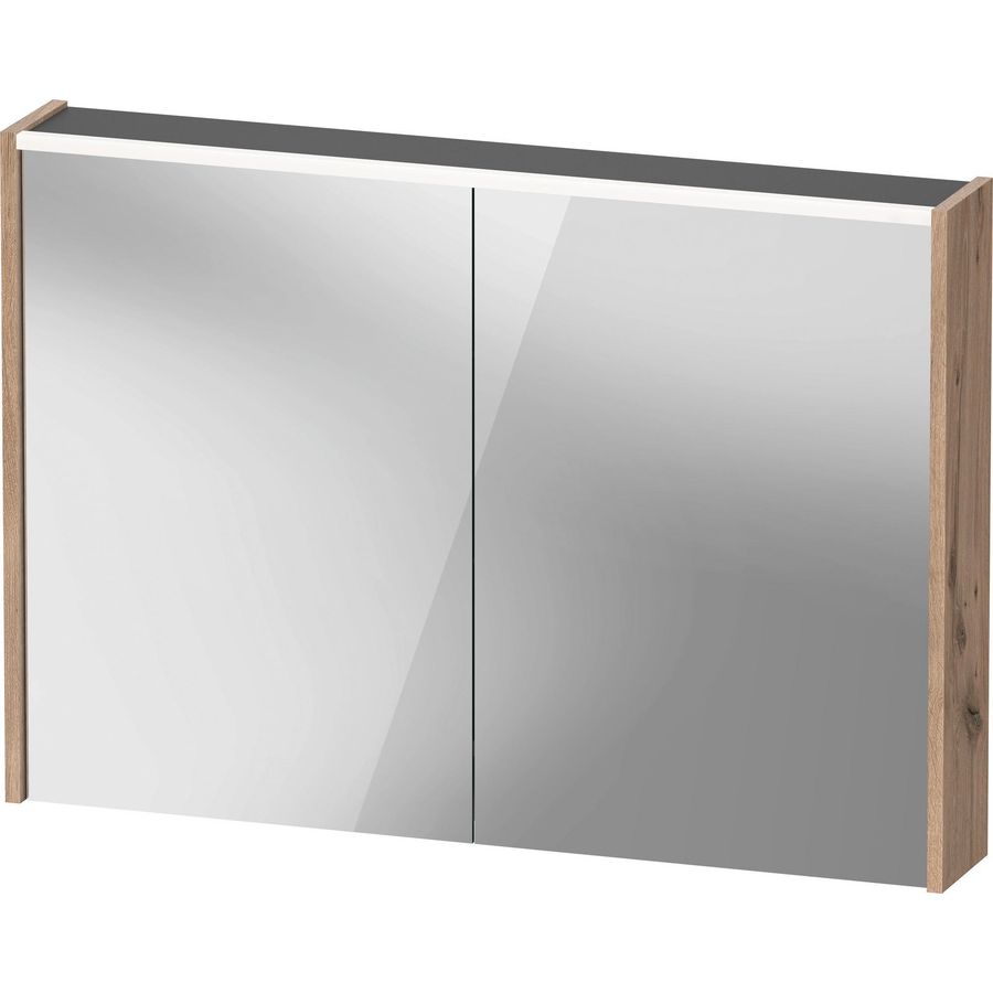 Spiegelkast gespiegeld gem. eiken mat DC7107055551000