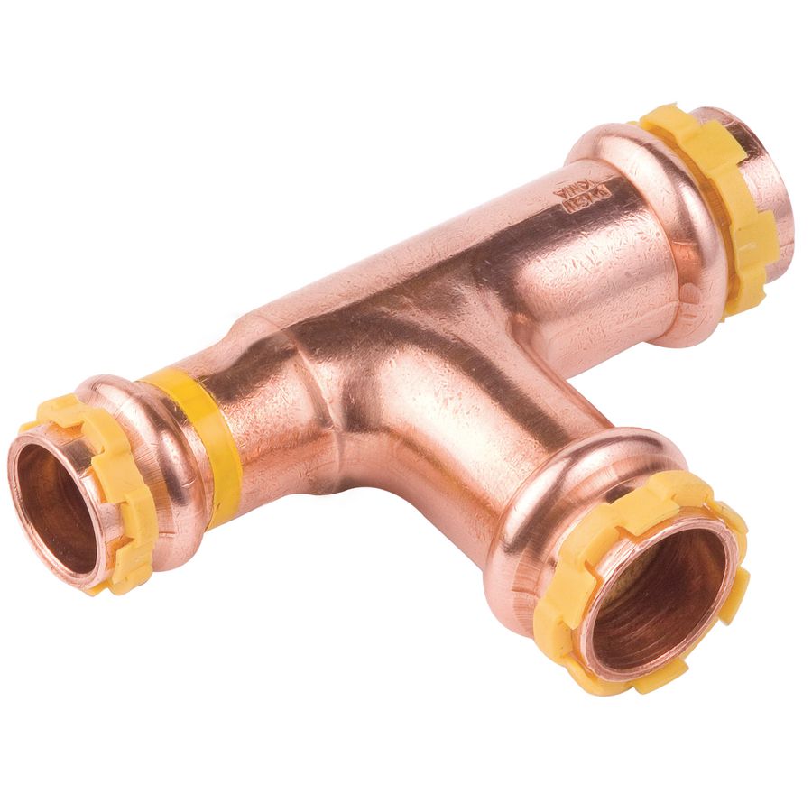 T-koppeling verlopend SudoPress Koper Gas FFF 16x16x14mm SPG5130RVR VVE=5