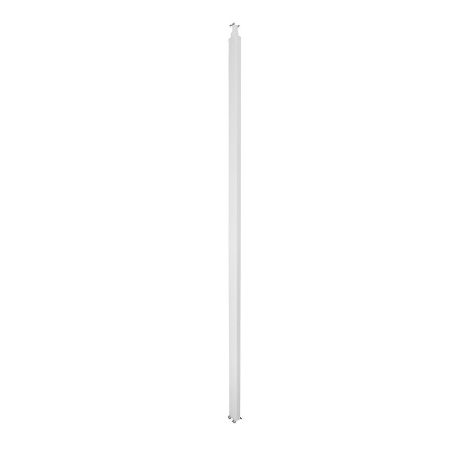 Energiezuil 2 compartiment 45mm 2,70M wit