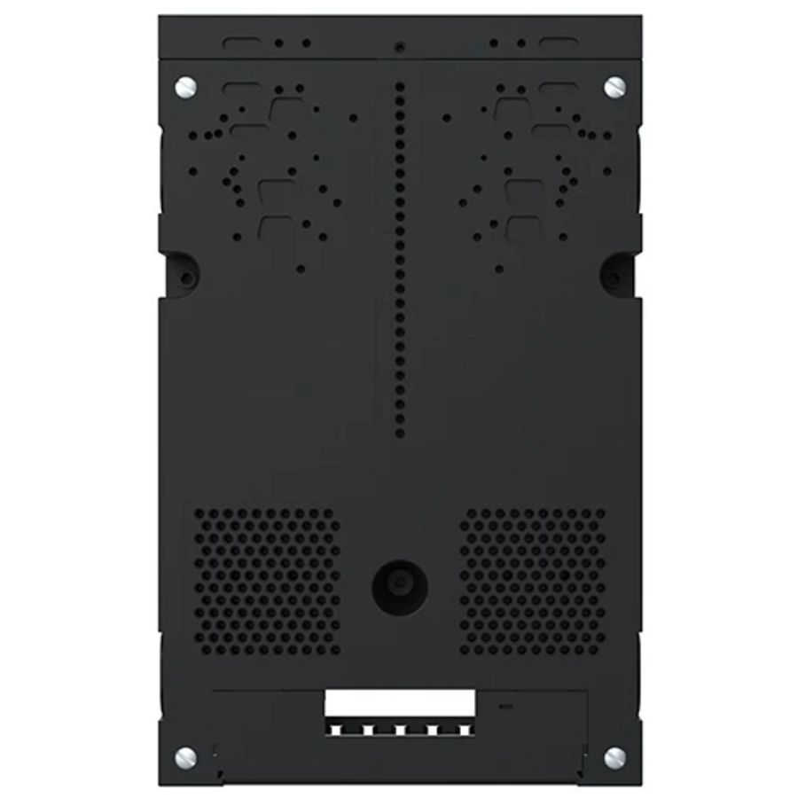 Meterbord 350mm zwart RAL7021 VVE=10