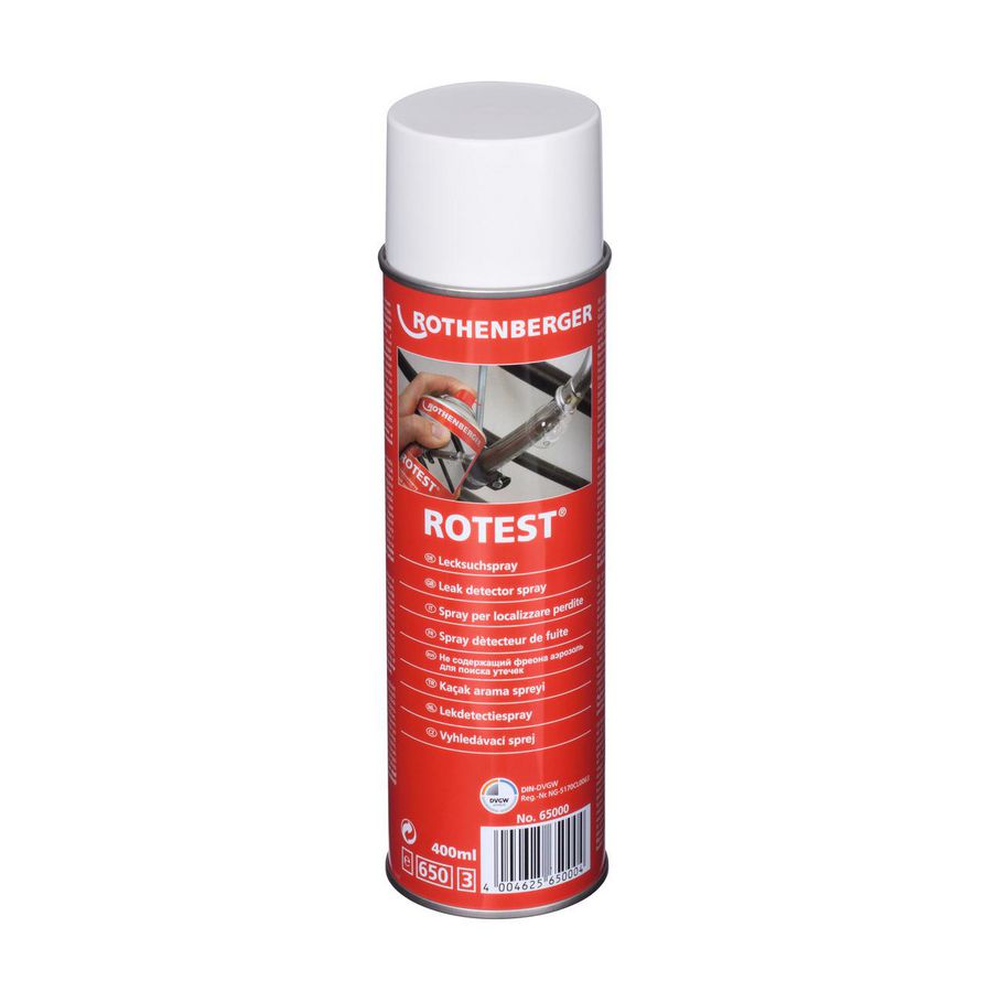 Rotest gaslekzoeksprayspuitbus 400 ml VVE=12