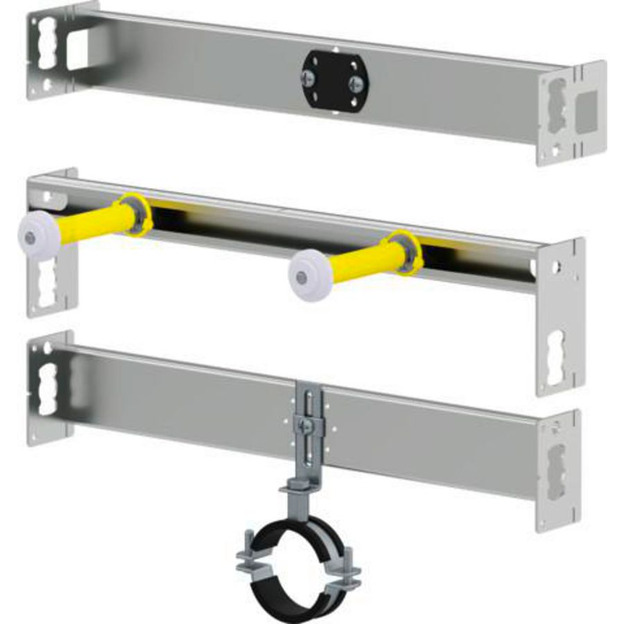 Urinoir-module 420 staal/antraciet RAL7016