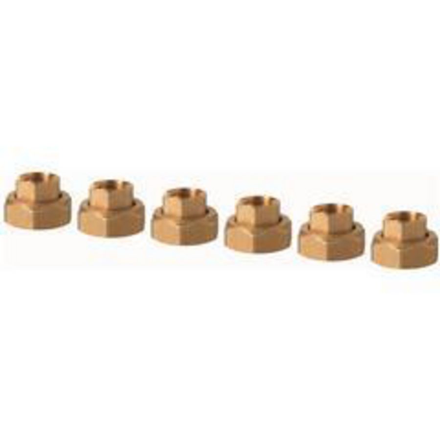 Doos a 6st. mes. schroefkoppelingen  G 1"/Rp 1/2" ALG15.156B