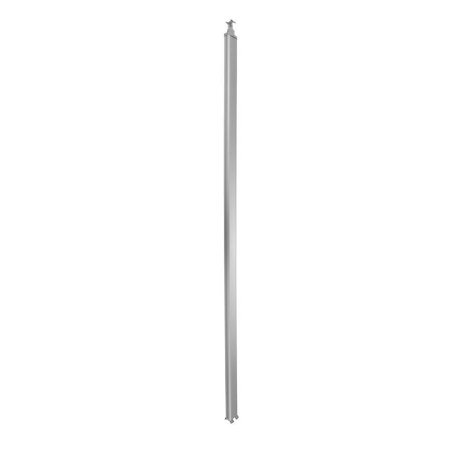 Energiezuil 1 compartiment 80mm 3,90M Aluminium DA