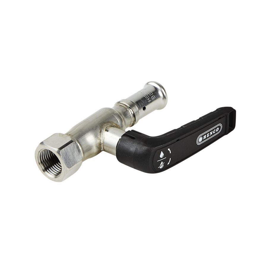 Kogelafsluiter BAP-FFV persaansluiting x bn. 32 x 1 1/4" met handvat VVE=10