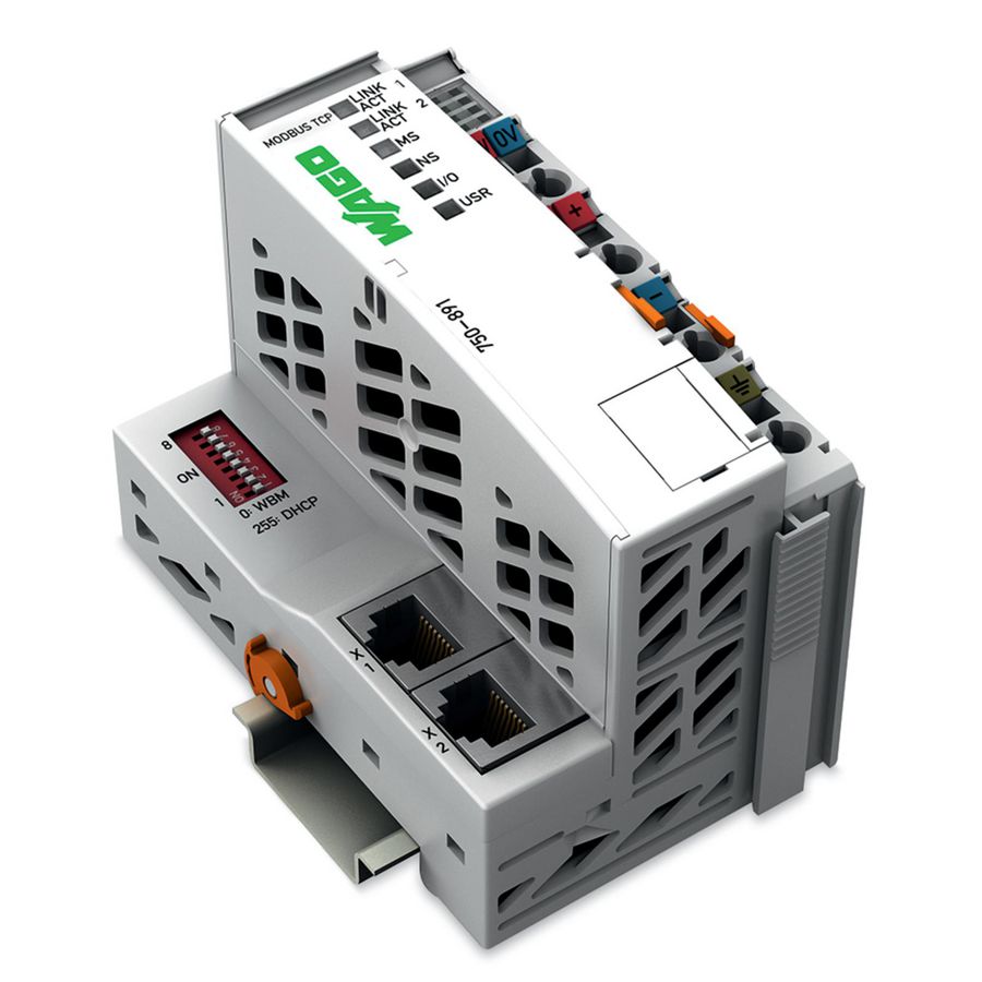 Controller Modbus TCP Vierde generatie 2xEthernet