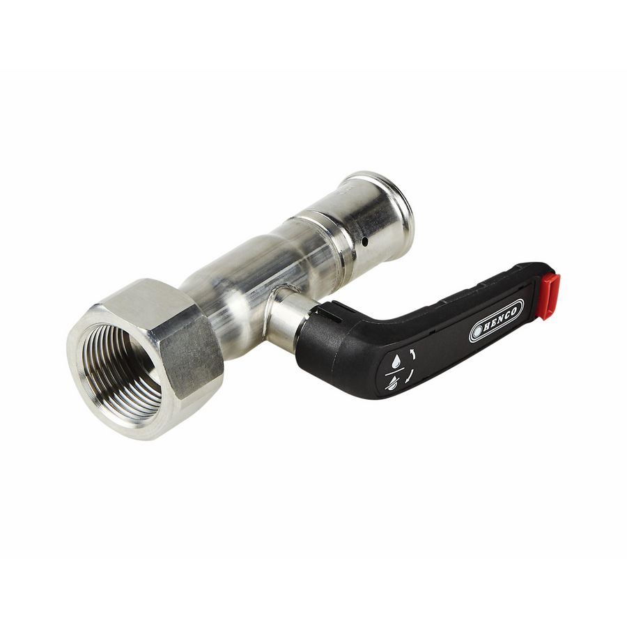 Kogelafsluiter BAP-FFV persaansluiting x bn. 26 x 1" met handvat VVE=15