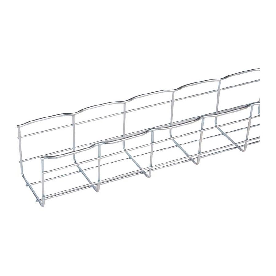 Lengte a 3m. Draadgoot CF105 B100 RVS 304L