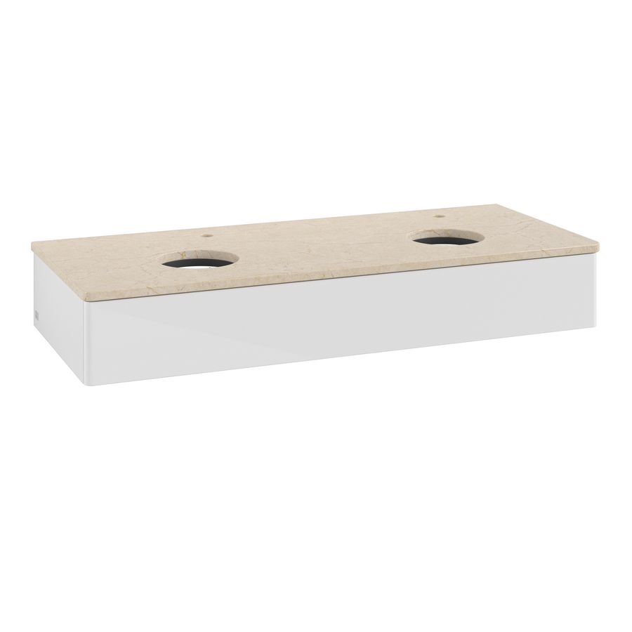 Wastafelonderkast Antao 1200x190x500mm G.White.L K13053GF