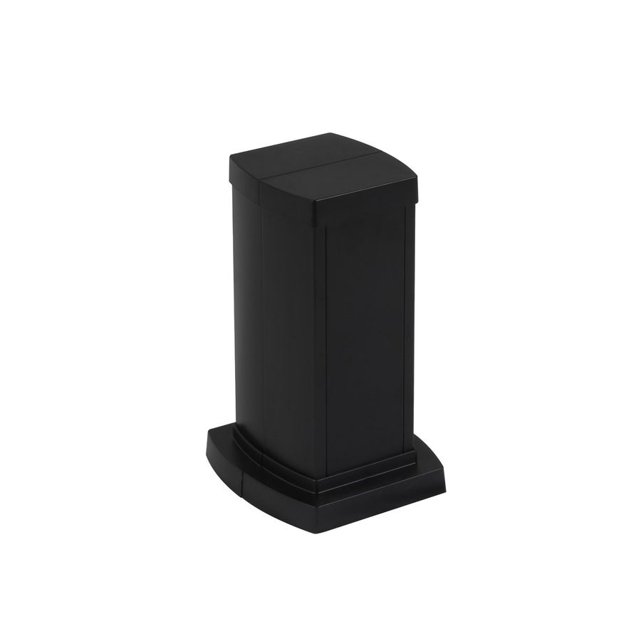 Energiezuil 2 compartiment 80mm 0,3M zwart