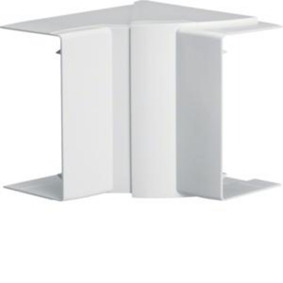 Binnenhoek voor goot 60x110mm LF verkeerswit