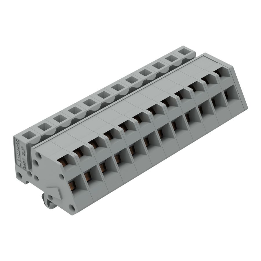 1-draads FE steker HA 2,5mm² grijs 731-512/008-000 VVE=25