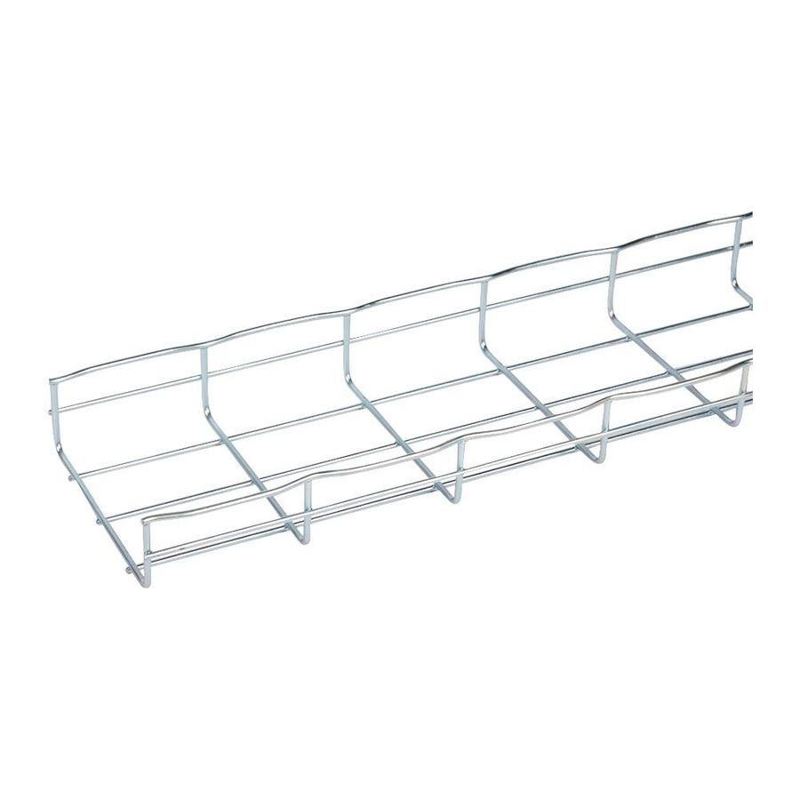 Lengte a 3m. Draadgoot CF54 B150 RVS 304L