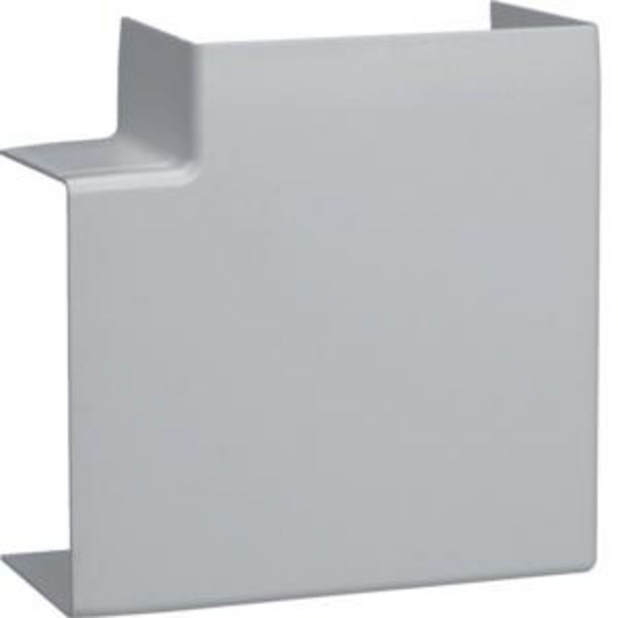 Vlakke hoek voor goot 60x110mm LF grijs