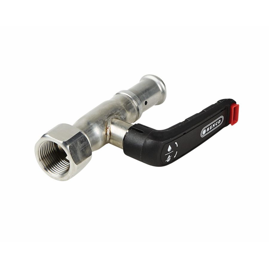 Kogelafsluiter BAP-FFV persaansluiting x bn. 18 x 3/4" met handvat VVE=25