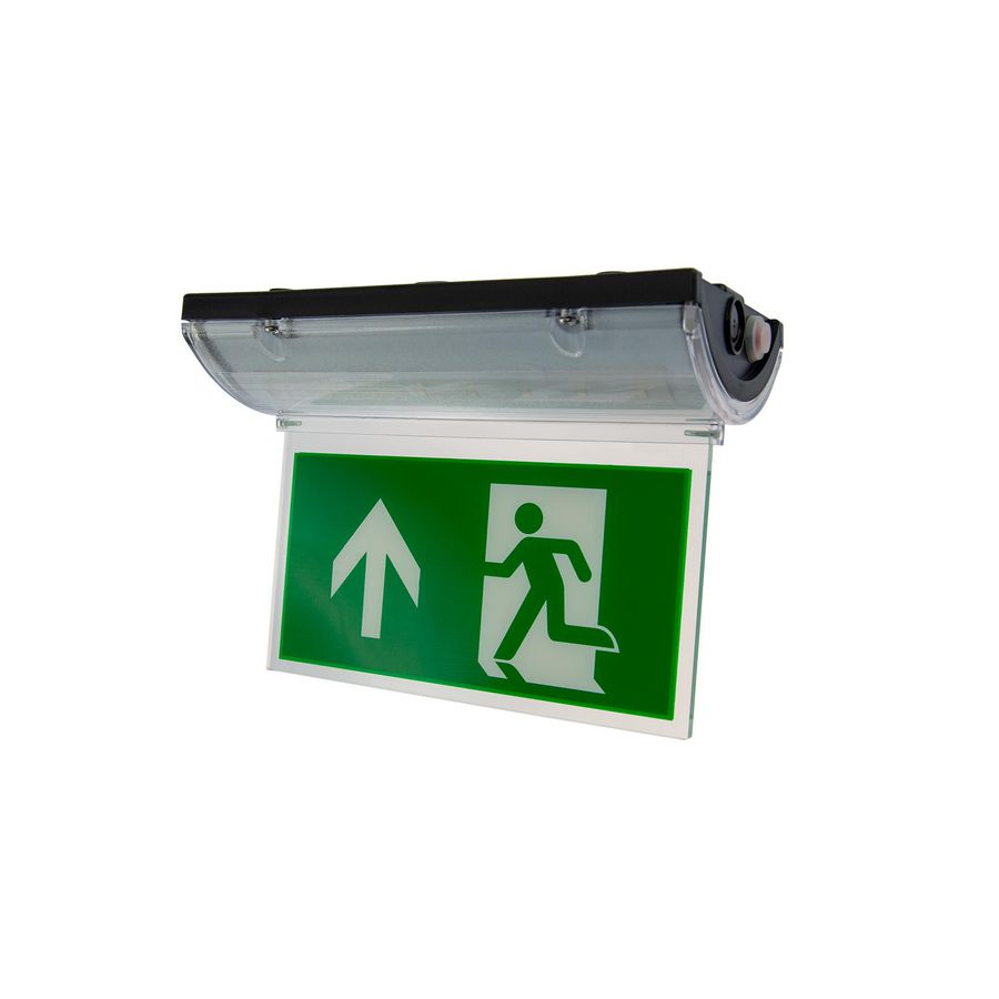 Kent LED N/N PT IP65 Incl. Plexiplaat PIC A Black