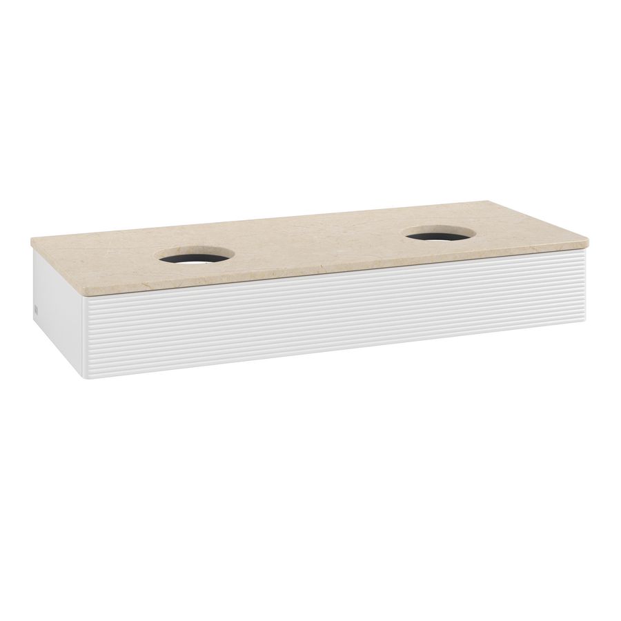 Wastafelonderkast Antao 1200x190x500mm G.White.L K13113GF
