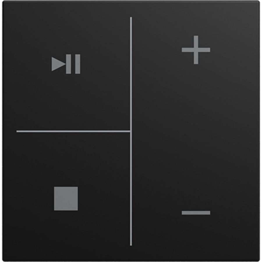 cpl v 4v knop muziek symbool SI-B-matzwart (LFMW/A.4.55.11-915)