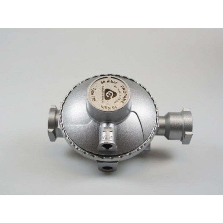 Drukregelaar Pe=1,75Bar Pout=50mB Q=10kg/h