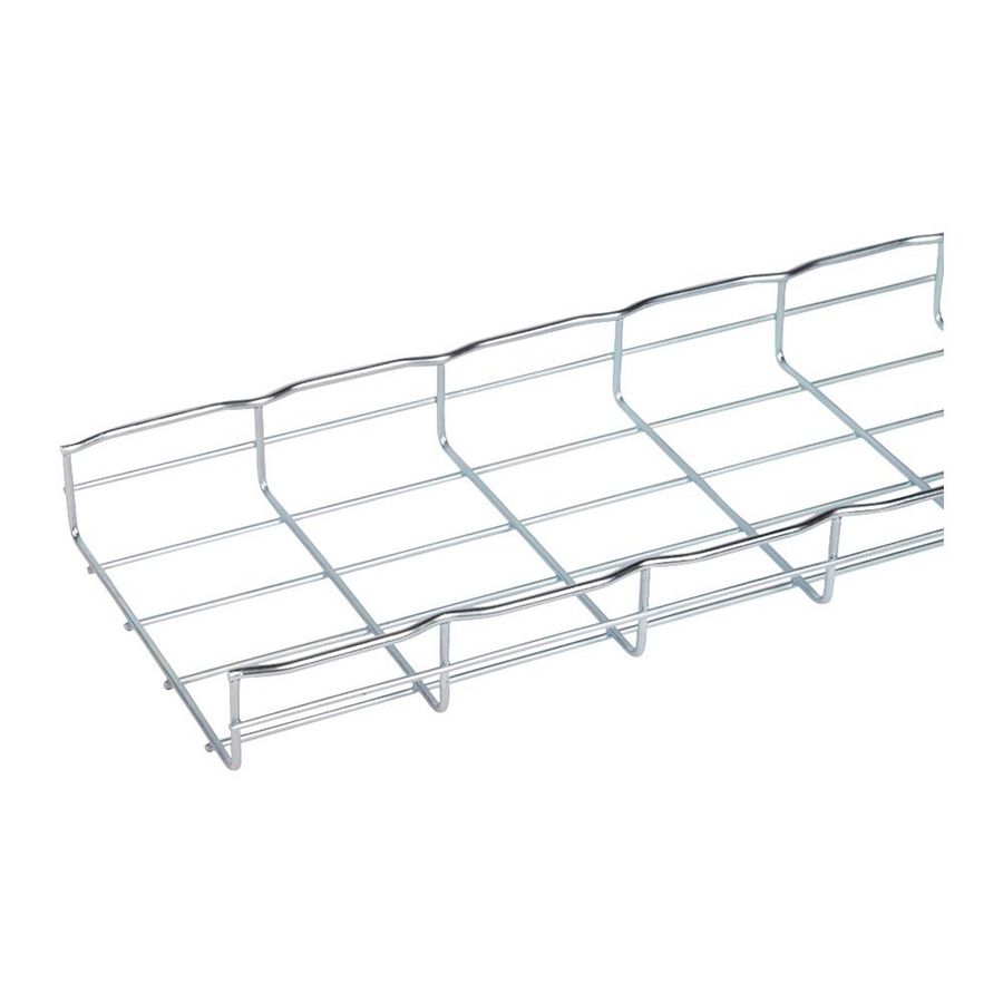 Lengte a 3m. Draadgoot CF54 B200 RVS316L