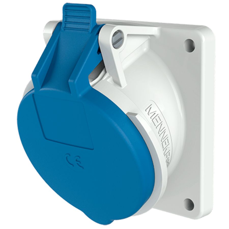 Inbouwwandcontactdoos 32A 3-polig  6H 230V IP44 TwinCONTACT