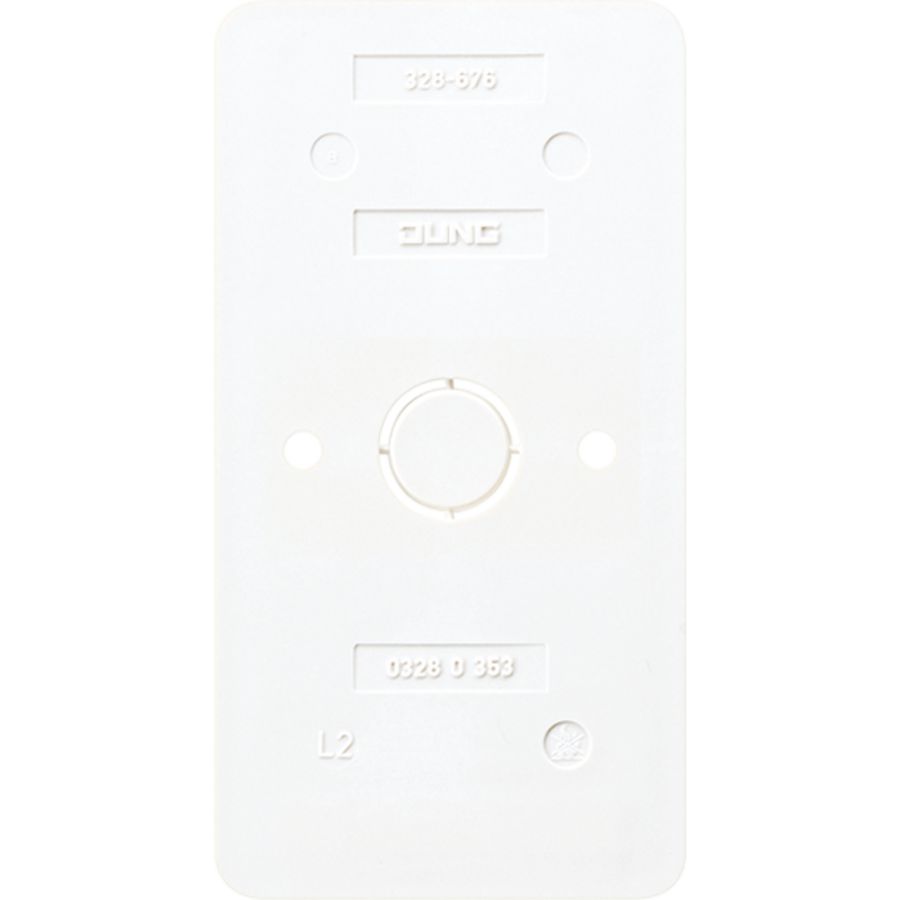 Bodemplaat AP600 alpine wit