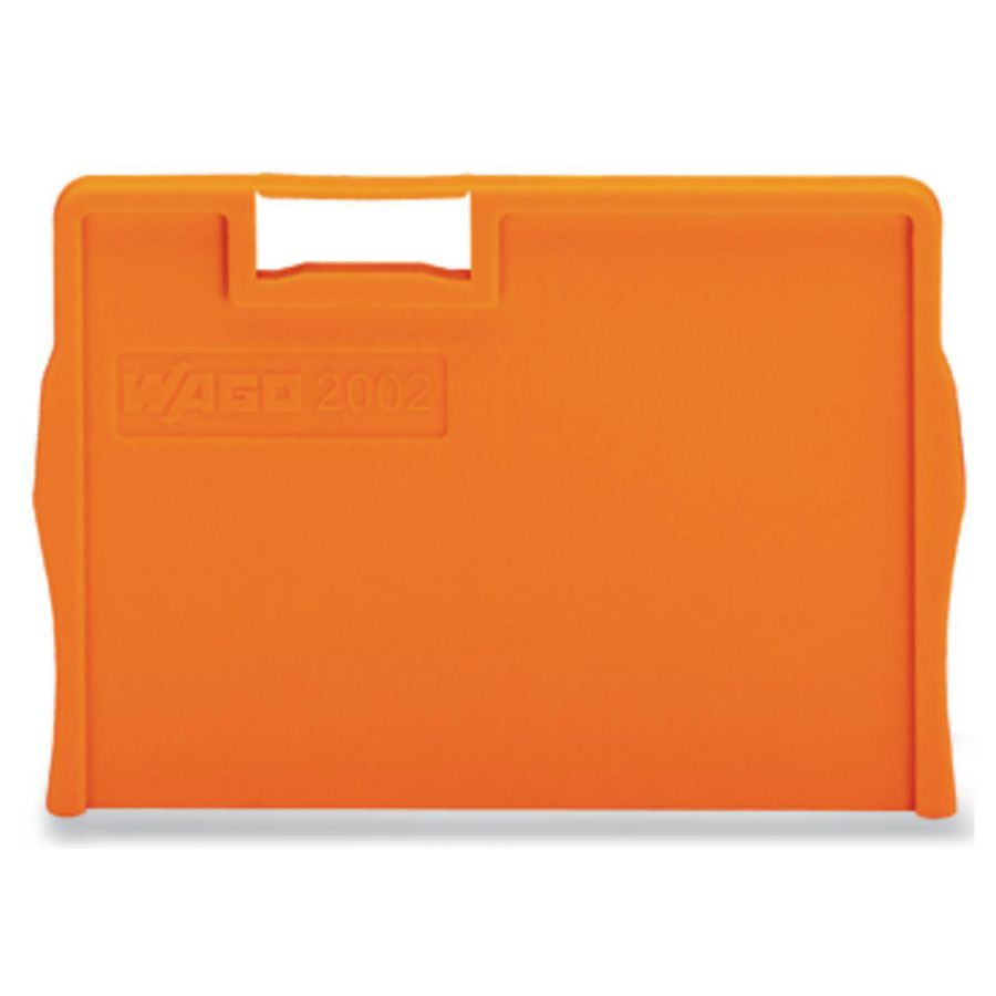 Scheidingsplaat 2 mm dik uitstekend oranje 2002-1294 VVE=25