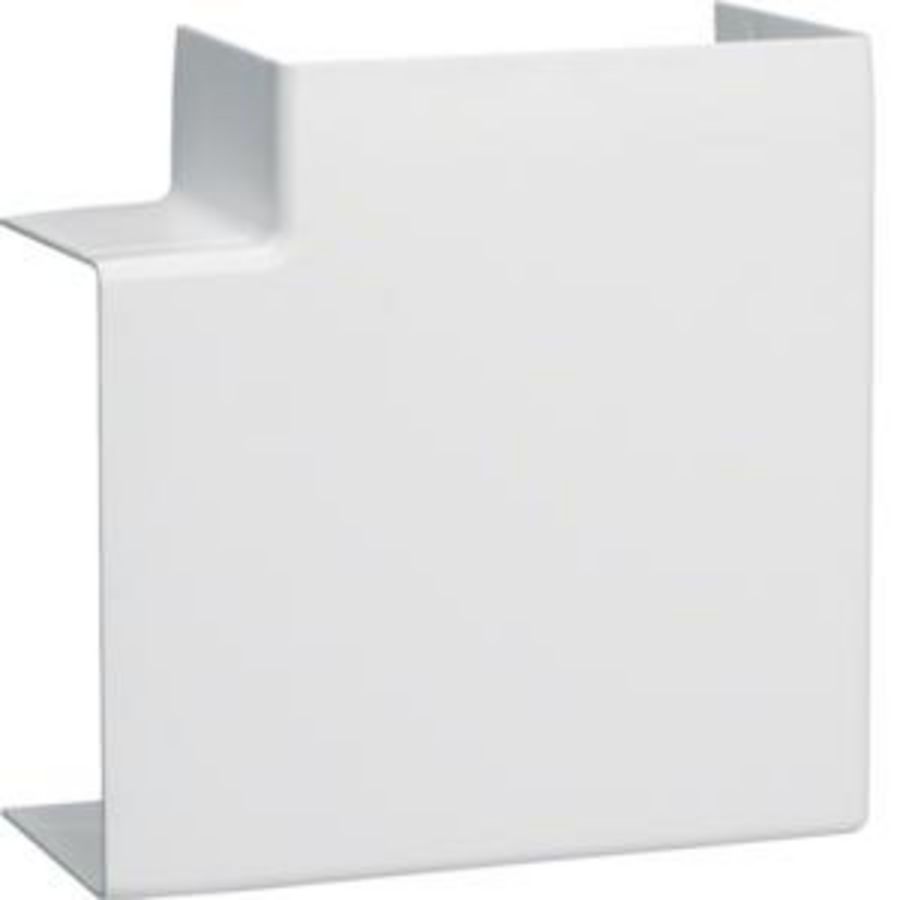 Vlakke hoek voor goot 60x110mm LF verkeerswit