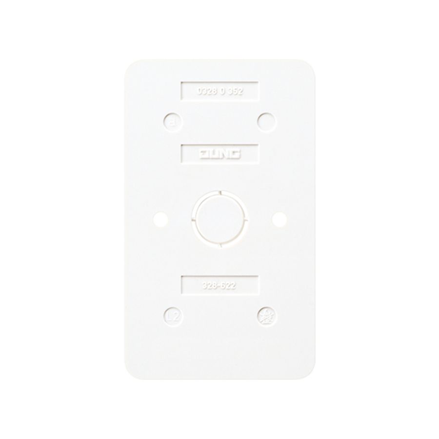 Bodemplaat AP600 alpine wit