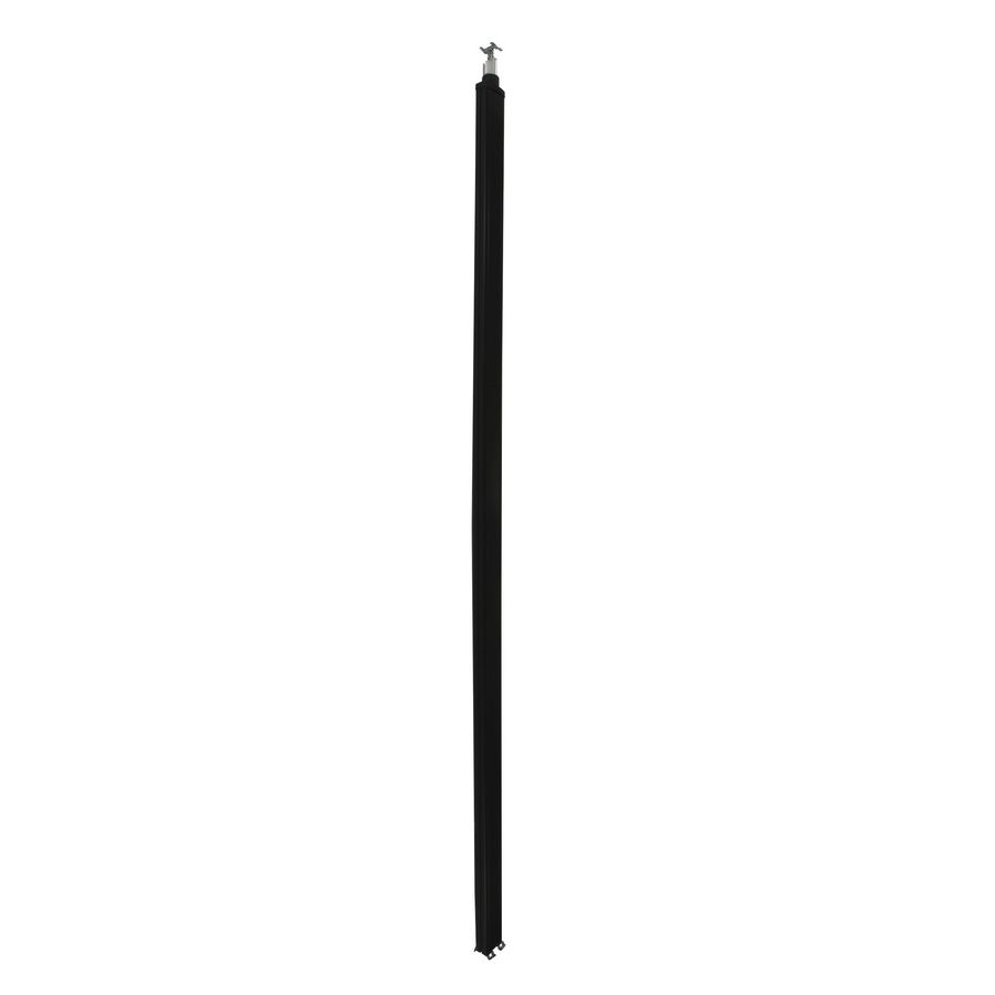 Energiezuil 1 compartiment 80mm 3,90M zwart