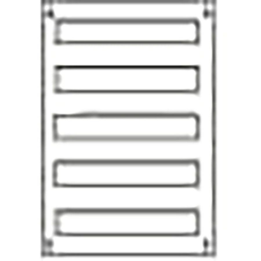 Afdekplaat tbv Smissline horizontaal